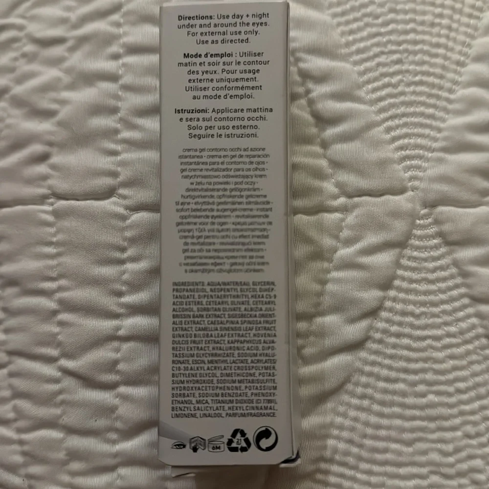 Fenty Skin Flash Nap Instant Revival Priming Eye Gel-Cream 0.5 fl oz